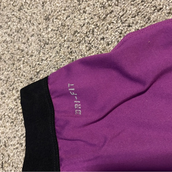 Nike Pro Purple Leggings - Picture 5 of 6